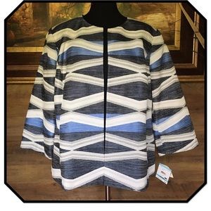 NWT KASPER Plus size open suit jacket